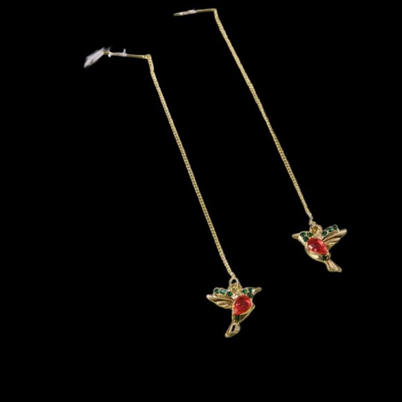 Hummingbird Earrings - Picture 5 of 9